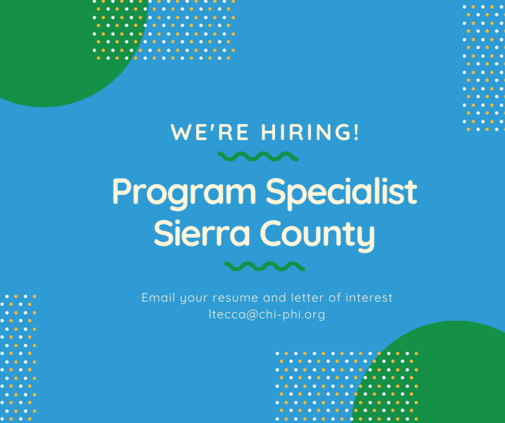 Program Specialist – Sierra County