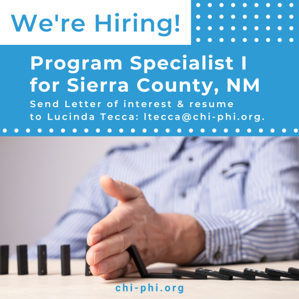 Program Specialist I – Sierra County